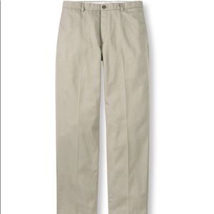 LLBeanMen’s 36x34 Plain Front Double L Chino Pant